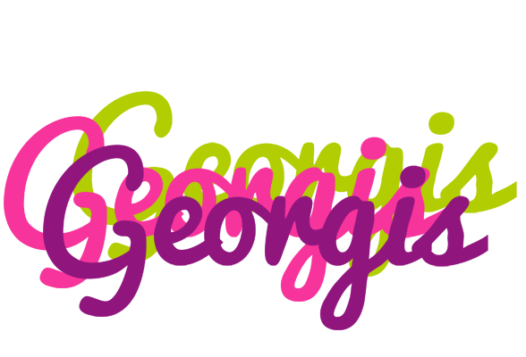 Georgis flowers logo