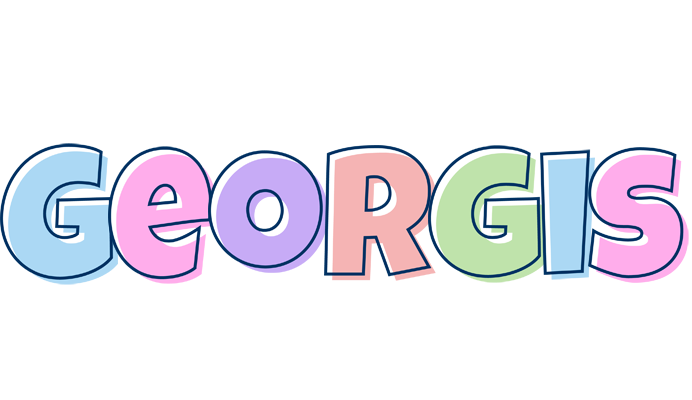 Georgis pastel logo
