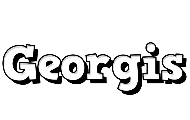 Georgis snowing logo