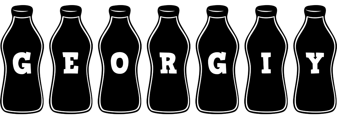 Georgiy bottle logo