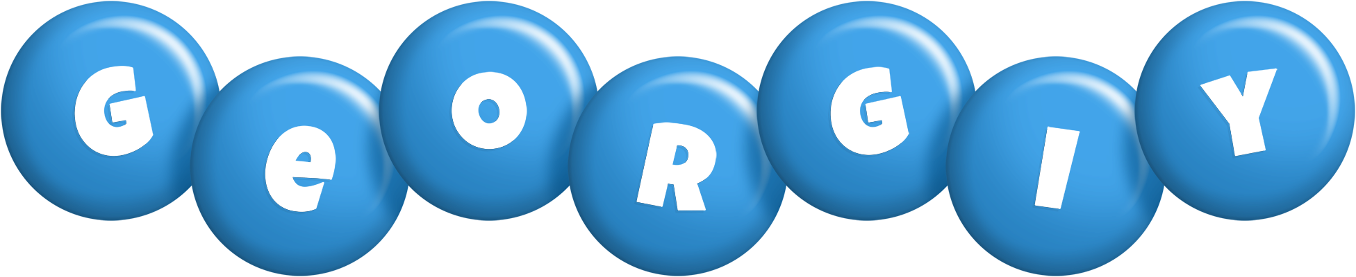 Georgiy candy-blue logo