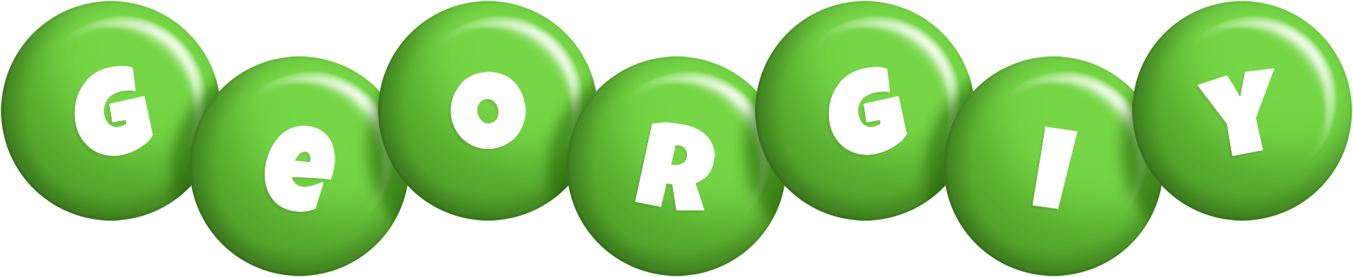 Georgiy candy-green logo