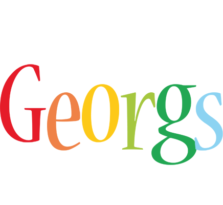 Georgs birthday logo
