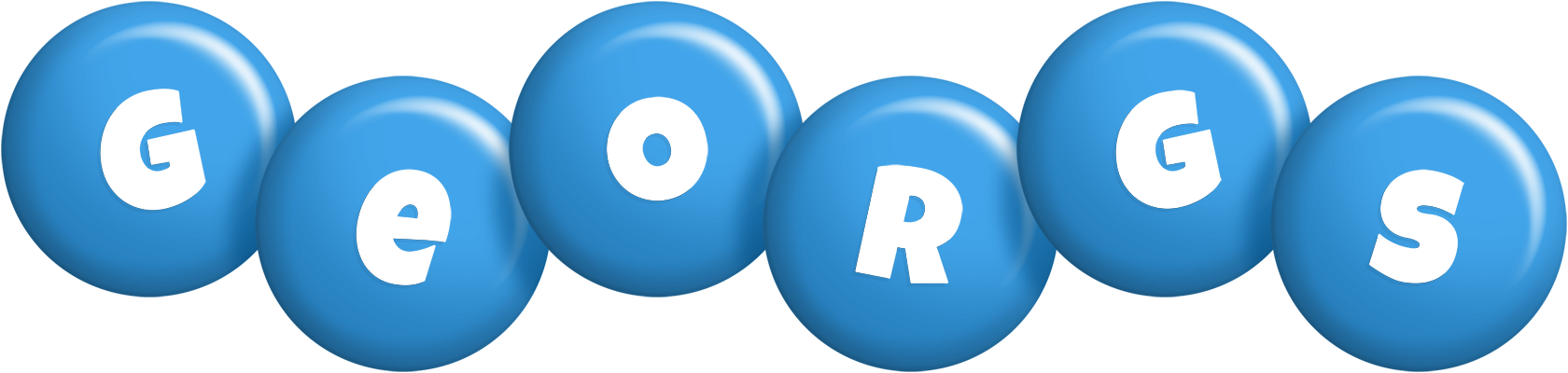 Georgs candy-blue logo