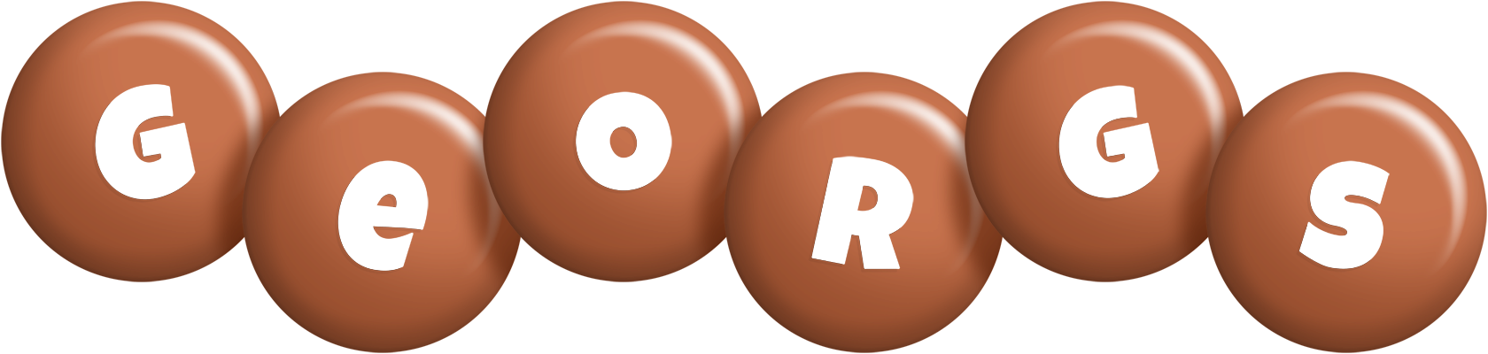 Georgs candy-brown logo