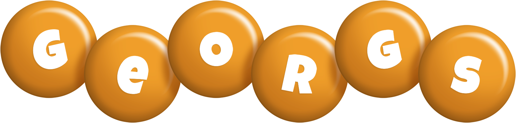 Georgs candy-orange logo