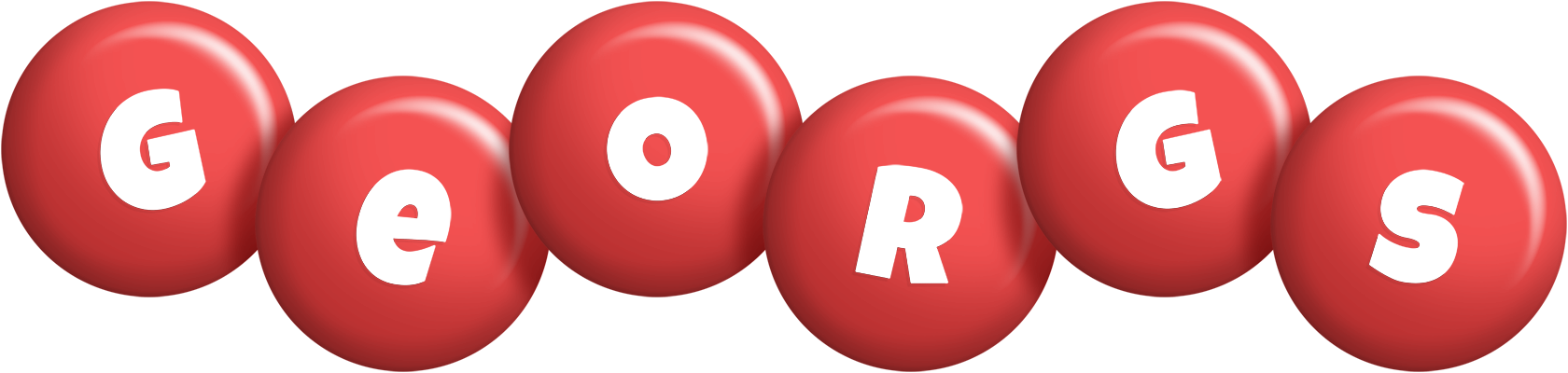 Georgs candy-red logo
