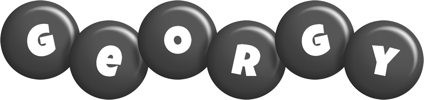 Georgy candy-black logo