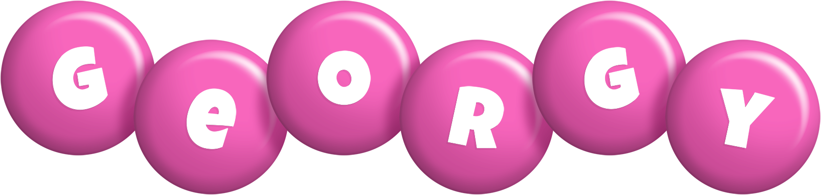 Georgy candy-pink logo