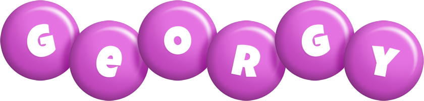 Georgy candy-purple logo