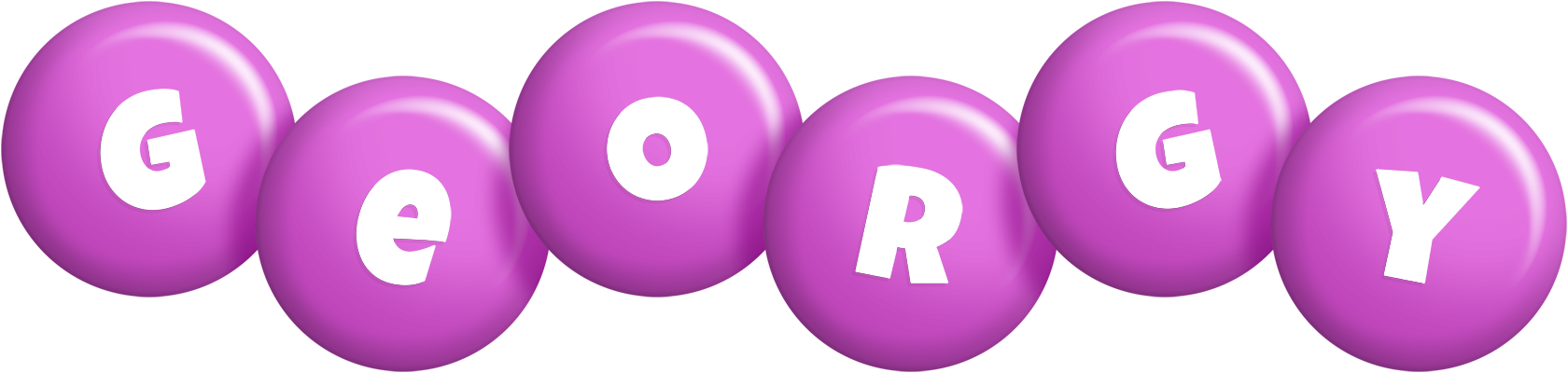 Georgy candy-purple logo