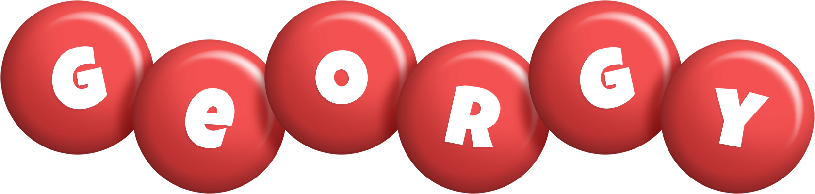 Georgy candy-red logo