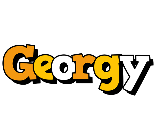 Georgy cartoon logo
