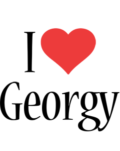 Georgy i-love logo