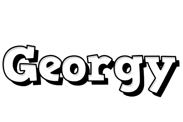 Georgy snowing logo