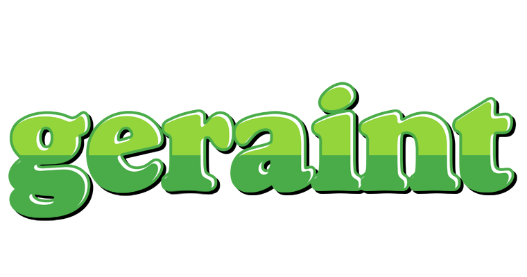 Geraint apple logo