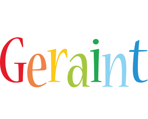 Geraint birthday logo