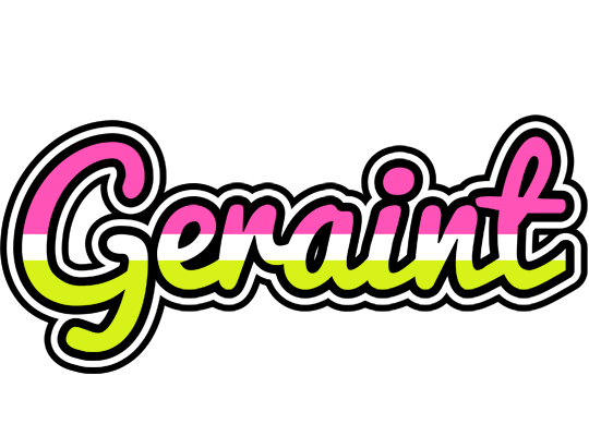 Geraint candies logo