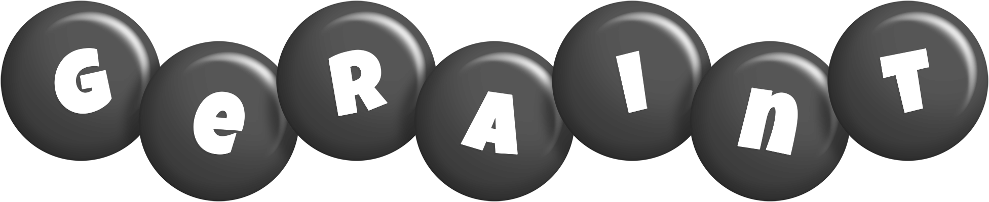 Geraint candy-black logo