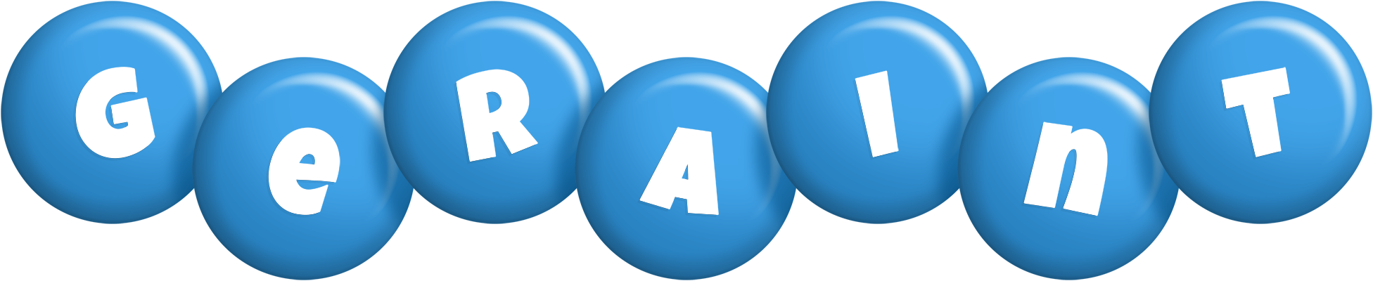 Geraint candy-blue logo