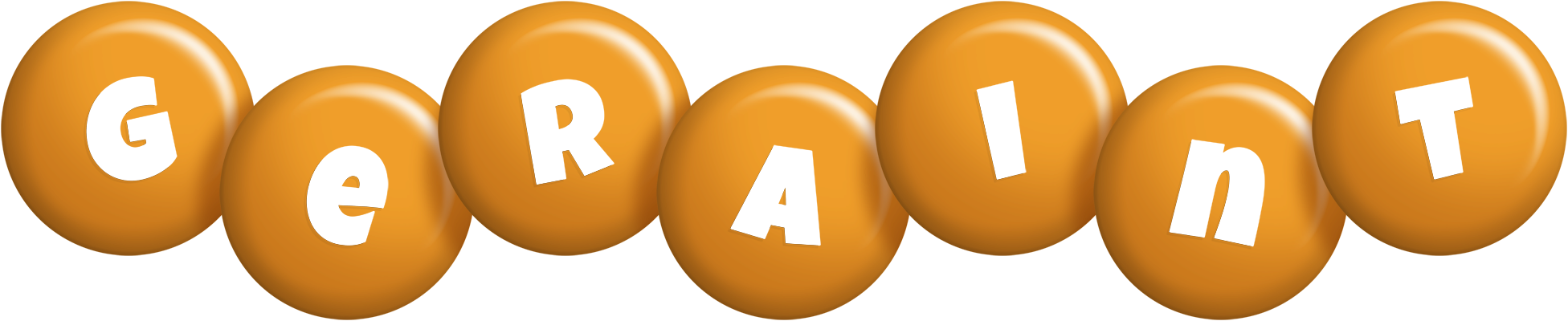 Geraint candy-orange logo