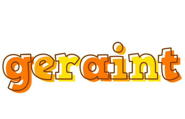 Geraint desert logo
