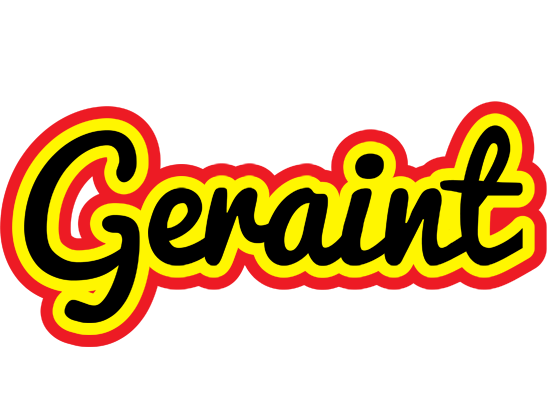 Geraint flaming logo