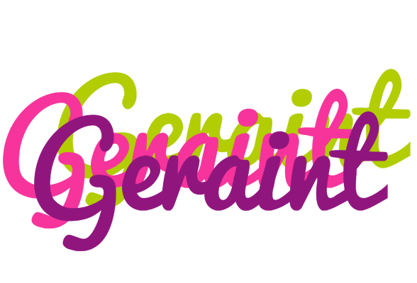 Geraint flowers logo
