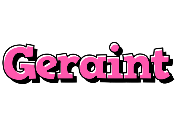 Geraint girlish logo