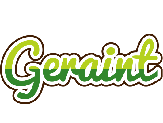 Geraint golfing logo