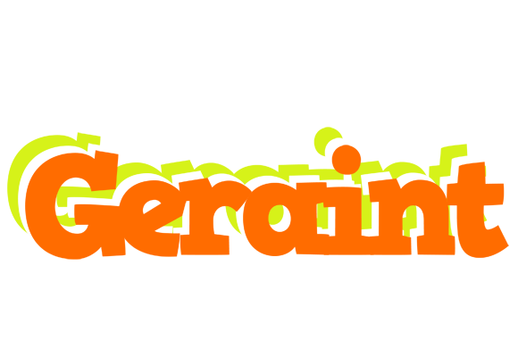 Geraint healthy logo