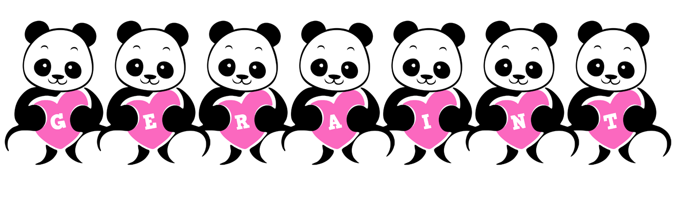 Geraint love-panda logo