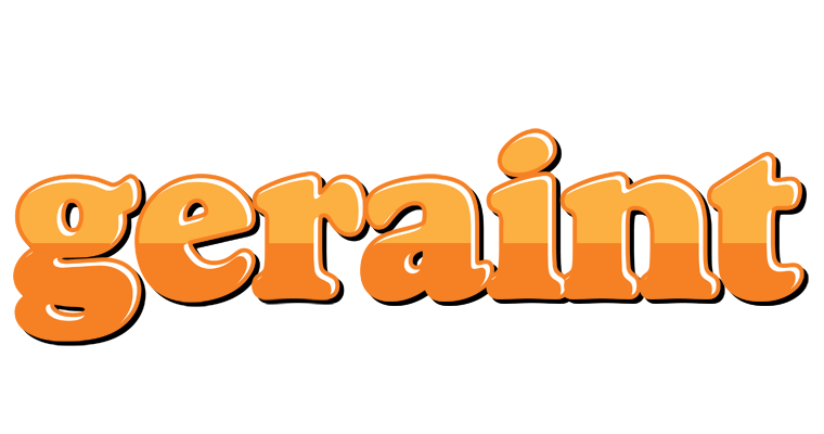 Geraint orange logo