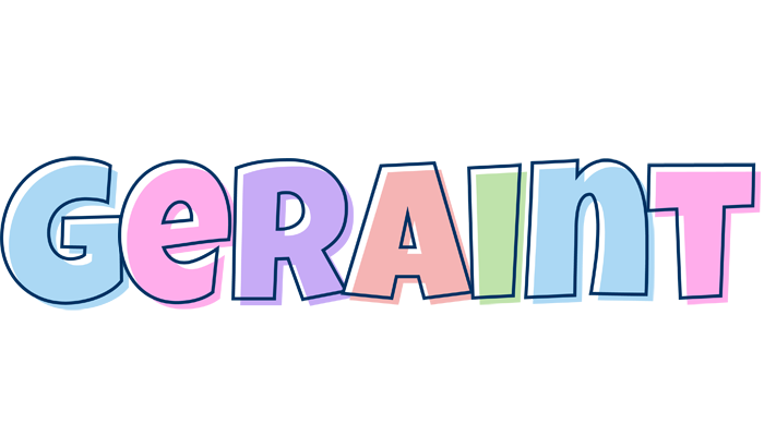 Geraint pastel logo