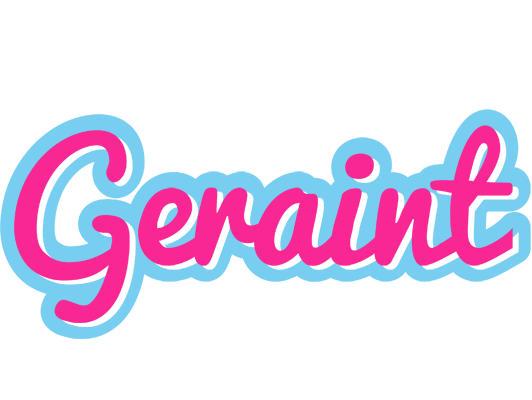 Geraint popstar logo
