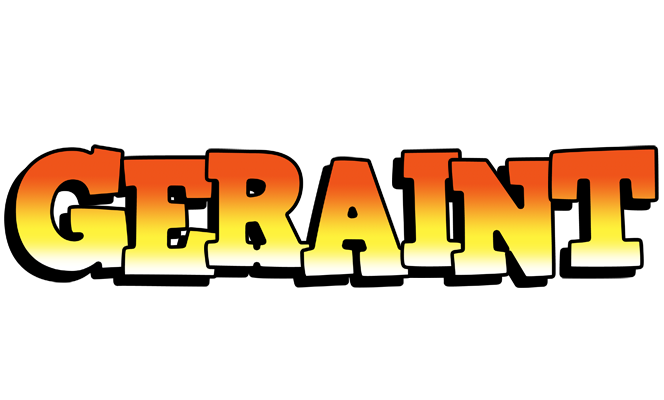 Geraint sunset logo