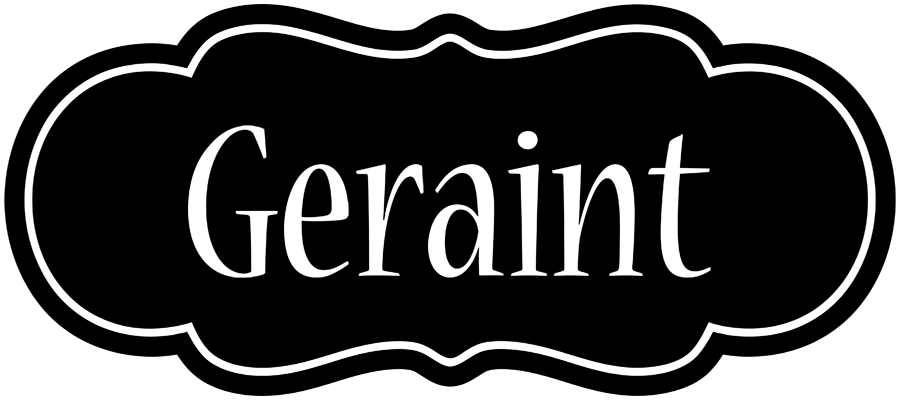 Geraint welcome logo