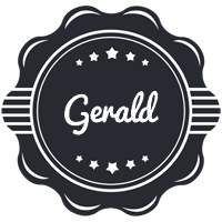 Gerald badge logo