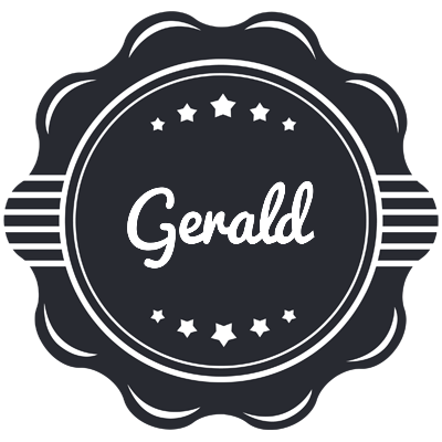Gerald badge logo