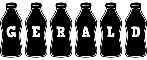 Gerald bottle logo