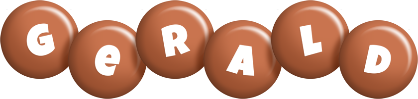 Gerald candy-brown logo