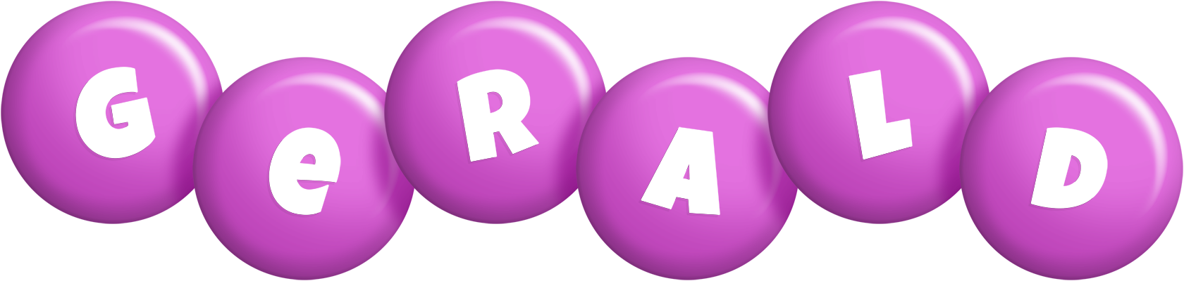 Gerald candy-purple logo