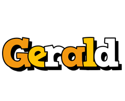 Gerald cartoon logo