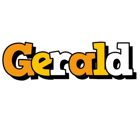 Gerald cartoon logo