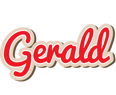 Gerald chocolate logo