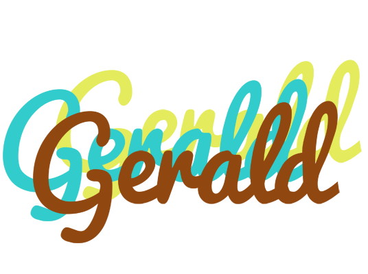 Gerald cupcake logo