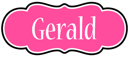 Gerald invitation logo