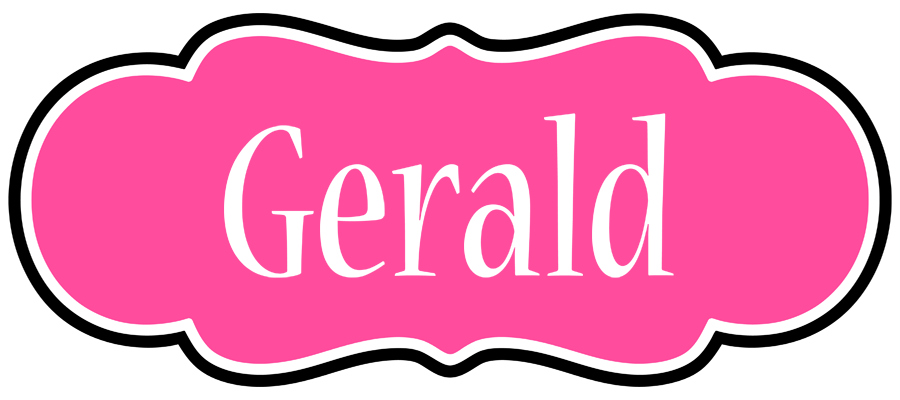 Gerald invitation logo
