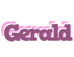 Gerald relaxing logo