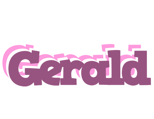 Gerald relaxing logo